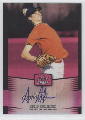 2012 Leaf Metal Draft Pink /25 Sam Selman #BA-SS1 Auto - Image 1 of 2