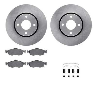 For Mercury Cougar 99-02 R1 Concepts WFUH1-56091 Front Brake Kit w Optimum Pads Foto 1 de 3