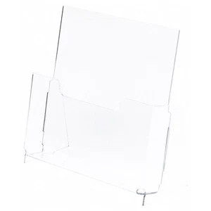 Plymor Clear Acrylic Magazine / Catalog Literature Holder (Countertop) - Picture 1 of 1