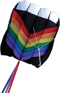 In the Breeze 3068 — 7.5 Rainbow Parafoil Kite, Easy 28" W x 36" H, - Picture 1 of 2