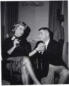 Dick Van Dyke Show signed Sid Melton and Rose Marie photo TV classic rare duo - Picture 1 of 3