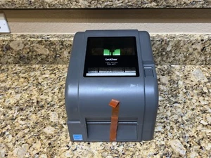 New Brother TD-4420TN Desktop Network Thermal Printer Label Tag Receipt Printer - Photo 1/9