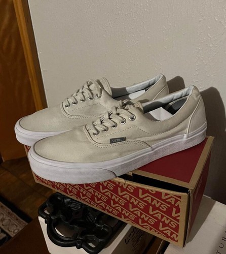 NUOVO IN SCATOLA taglia 10 VANS Oldol S ianco b omo