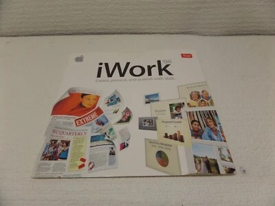 New Apple Mac  iWork '06 Mac DVD 602-5995-A Trial DVD - Image 1 of 2