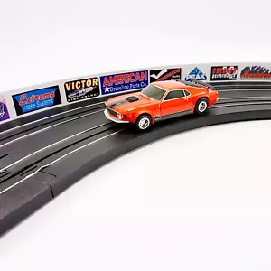 NEW AFX Slot Car HO Guard Rails Set - Sponsor FITS: Tomy, Model Motoring - Picture 1 of 6