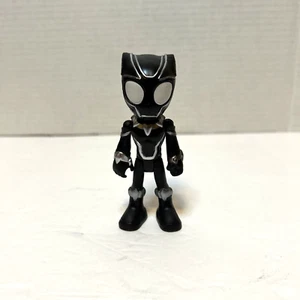 Marvel Spidey And His Amazing Friends Black Panther 4" 2021 Hasbro Pre-owned - Picture 1 of 9