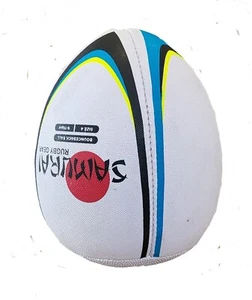 Größe 4 Rugby Ball Samurai Bounce Back Solo Skills Ball Rebounder Junior - Bild 1 von 7