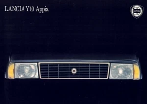 Catalogue Brochure Lancia Y10 Appia 03/1989 France - Imagen 1 de 2