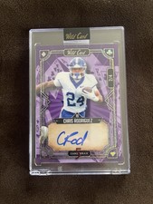 2023 Wild Card Five Card Draw Chris Rodriguez 2/4