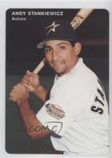 1994 Mother's Cookies Houston Astros Stadium Giveaway Andy Stankiewicz #26