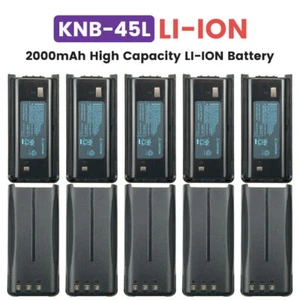 10X 7.4V 2000mAh Li-ion KNB-45L Battery for KENWOOD TK-2207 TK-3207 TK2312 Radio - Zdjęcie 1 z 4