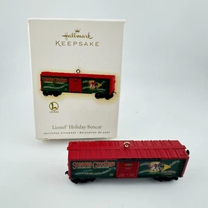 Retired 2009 Hallmark Lionel Holiday Boxcar Diecast Keepsake Ornament - Picture 1 of 5
