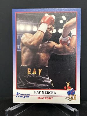 Ray Mercer 1991 Kayo boxing Card #117 🥊 legends - Image 1 of 4