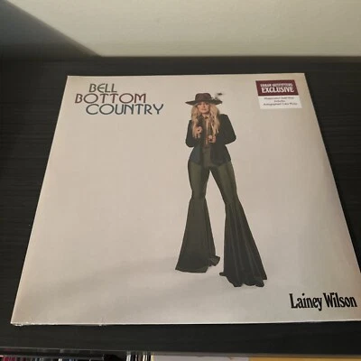 Lainey Wilson Bell Bottom Country Watermelon Swirl w/ Signed 2LP /500 VINYL