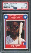 PSA 9 MINT 1990 ALL AMERICAN BASEBALL TEAM TONY GWYNN #14 PADRES 00686 B207