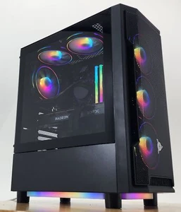 Gaming PC Ryzen 5 8500G 32GB RAM 1TB SSD RX 6700 XT 12GB Windows 11 PC - Picture 1 of 7
