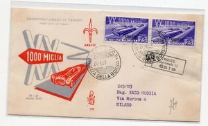 Mille Miglia n. 165 coppia su FDC Venetia racc. - Imagen 1 de 1