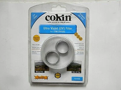 Cokin Ultra Violet (UV) Filter for Camcorders 28mm, 30mm, 30.5mm No. 10400 - Image 1 of 3