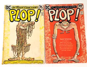 DC PLOP! The New Magazine of Weird Humor Vol No 1 & Art Arteries Armstrong - Imagen 1 de 10