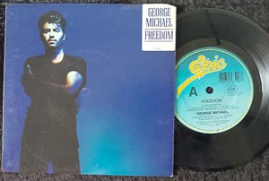 7" 45 RPM SINGLE George Michael - Freedom/Fantasy - Picture 1 of 1