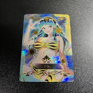 Lum Swimsuit Card Urusei Yatsura SSR TCG Doujin Anime Waifu ACG Goddess - Picture 1 of 2