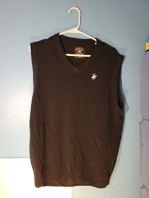 Chaleco Suéter Beverly Hills Polo Club Azul Marino Talla XL Foto 1 de 4