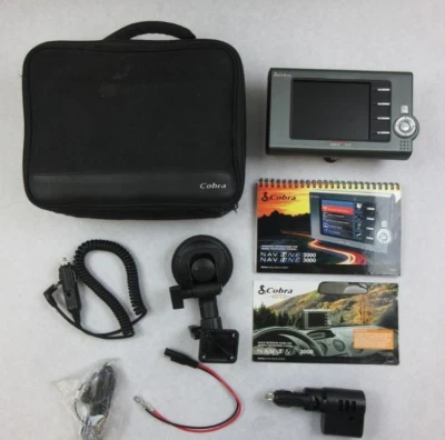 COBRA NAV ONE 3000 SN 4390008360 MOBILE NAVIGATION SYSTEM BUNDLE - Image 1 of 4