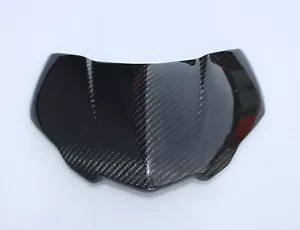 BULLE WINDSCREEN TRIUMPH STREET TRIPLE 765 RS 2023 2024 100% CARBONE BRILLANT - Imagen 1 de 4