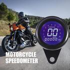 Lcd Digital Motorcycle Odometer Speedometer Tachometer Km/H Mph Gauge Universal