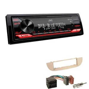 JVC Digital Auto Radio Bluetooth DAB+ USB für Fiat 500 500C Beige - Bild 1 von 5