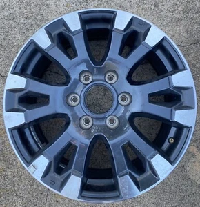 2016-2022 Nissan Titan Armada PRO-4X Factory Black Alloy Wheel 18” Rim 62751 OEM - Picture 1 of 3