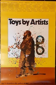 Poster Spielzeug von Künstlern Galleria People Torino 1972 - Bild 1 von 1