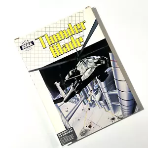 Thunder Blade Sega Arcade Hits IBM Tandy 5 1/4" PC Big Box gioco RARO HTF 1989 - Foto 1 di 12