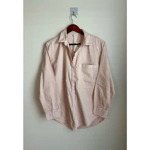 Neu mit Etikett Aerie Größe Medium rosa Denim Button-Down-Hemd - Bild 1 von 3