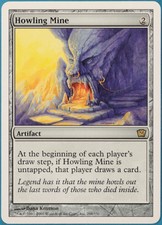 Howling Mine 9th Edition NM Artifact Rare MAGIC MTG CARD (ID# 248567) ABUGames