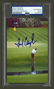 Fred Couples Signed Photo (PSA) 1992 Masters Final Round PGA Golfer Golf Auto - Picture 1 of 2