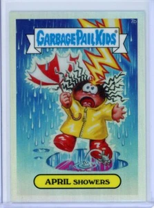 2013 Topps Garbage Pail Kids cromado OS1 ABRIL DUCHAS REFRACTOR tarjeta 7B - Imagen 1 de 1