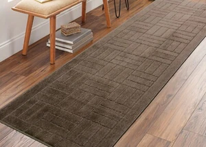 Non-slip, Machine Washable, Hallway, Kitchen Runner Rug, Your Choice of Length - Picture 1 of 7