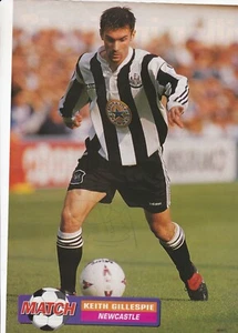 FOTO A COLOR TAMAÑO A4 FIRMADA POR KEITH GILLESPIE ~ NEWCASTLE / IRLANDA DEL NORTE - Imagen 1 de 2