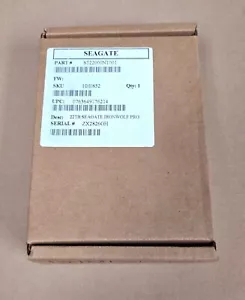 Seagate IronWolf Pro 3.5" ST22000NT001 AF 22TB 6Gbps SATA HDD PN: 3LS101-500 - Picture 1 of 5