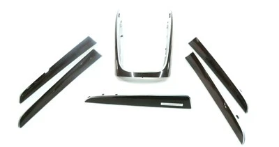 AUDI Q5 2010 (B8 8R) consola de puerta de tablero (marrón nogal) juego de panel de moldura de madera-6 Foto 1 de 4