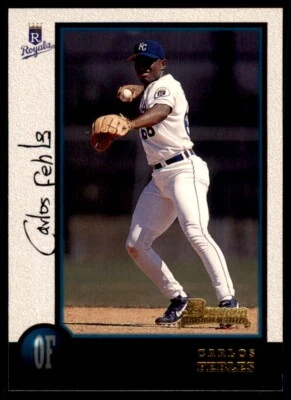 1998 Bowman Carlos Febles Kansas City Royals No353 - Изображение 1 из 2