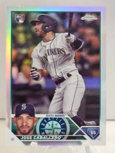 2023 Topps aggiornamento cromato USC40 Jose Caballero rifrattore - Foto 1 di 2