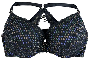 Savage X Fenty BH Gr. 34 DD Metallic Schimmer Racerback gepolstert mit Bügel - Bild 1 von 19