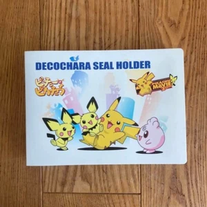 Pokemon Deco chara Sticker Seal Holder Daiichi Pan - Picture 1 of 8