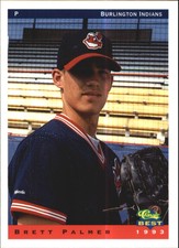 1993 Burlington Indians Classic/Best #20 Brett Palmer