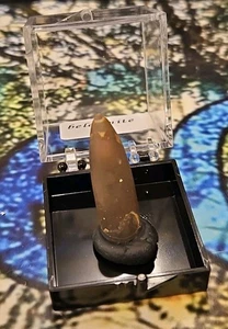 Scatola esemplare belemnite naturale 3G cristallo minerale quarzo decorazione guarigione regalo - Foto 1 di 4