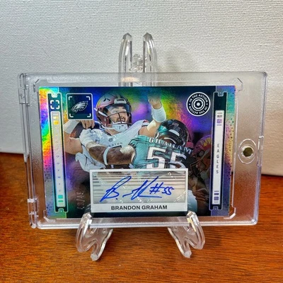 2024 Panini Photogenic BRANDON GRAHAM In The Action AUTO #/49 Eagles #IAA-BGR💎 - Image 1 of 4