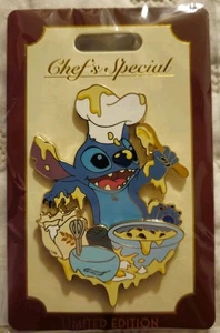 Disney WDI MOG Mickey’s of Glendale Chef’s Special Series 3 Lilo & Stitch Pin LE - Picture 1 of 1