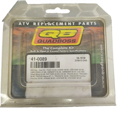 Kit de cojinete y sello de rueda delantera QuadBoss 1990-97 Honda TRX200 Fourtrax 41-0089 Foto 1 de 3